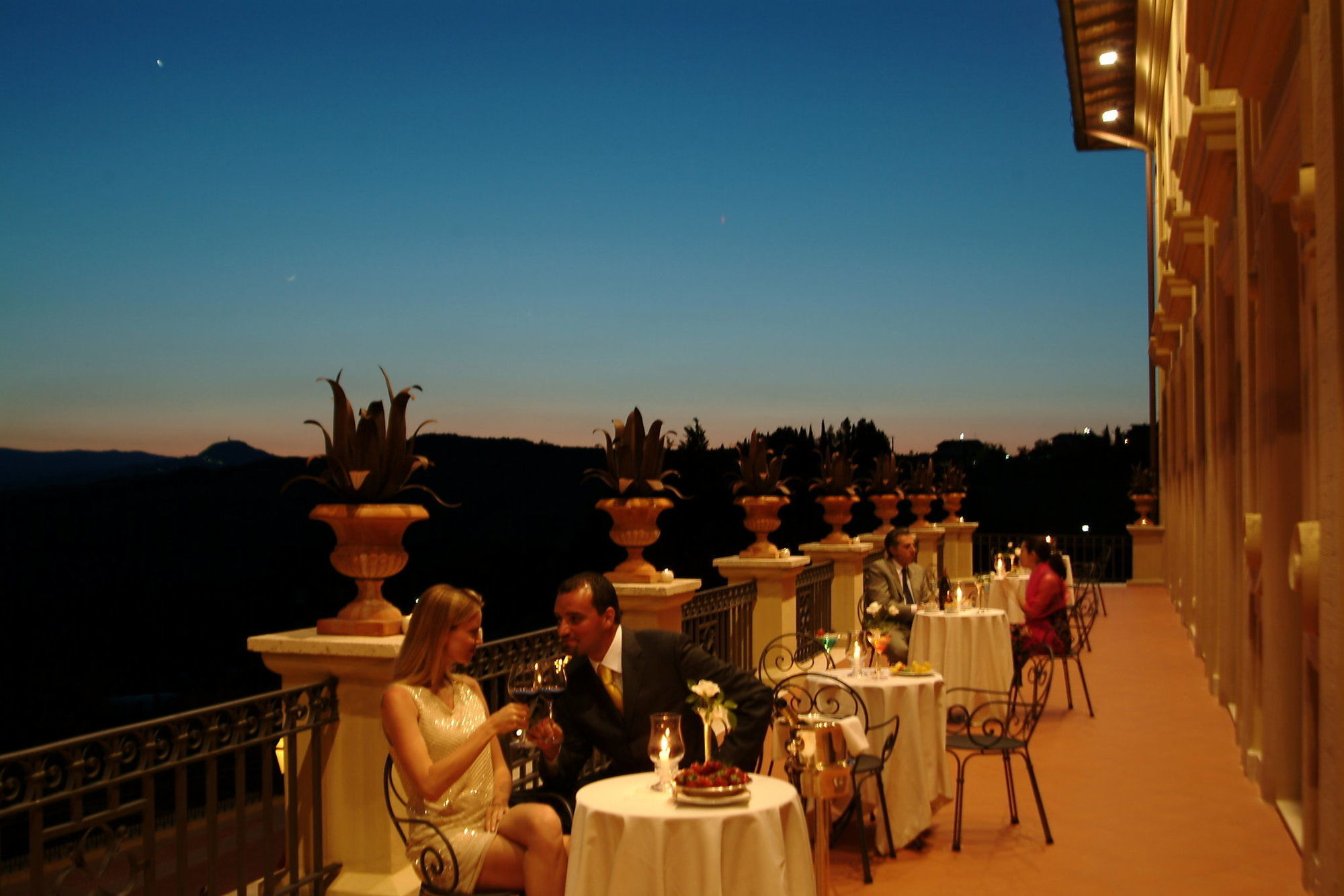 Fonteverde Lifestyle & Thermal Retreat - The Leading Hotels Of The World San Casciano dei Bagni Restaurang bild